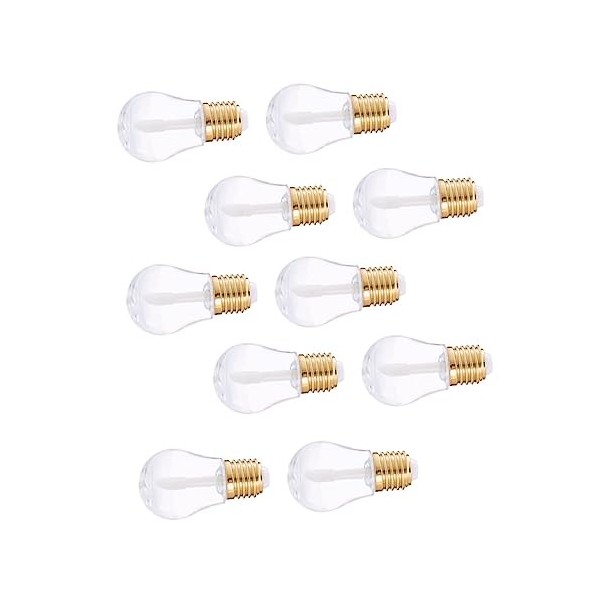 FRCOLOR 30 Pcs Ampoule Rechargeable Lèvre Tubes De Baume À Lèvres Drôles Contenants De Brillant À Lèvres Lipgloss Tubes De Co