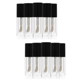 POPETPOP 10 Pièces Tube De Brillant à Lèvres Tubes De Rouge à Lèvres Bricolage Petits Tubes De Baume à Lèvres Tube De Glaçage