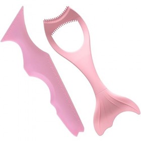 Didiseaon 6 Pièces Eye-liner Bouclier De Mascara Aide Au Maquillage Des Yeux Pochoirs à Sourcils Protège-cils Mascara Règle D