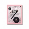 Anastasia Beverly Hills No-Fade Kit cadeau pour sourcils - Pomade marron doux - 4 g - Pinceau 7B - Mini gel transparent pour 