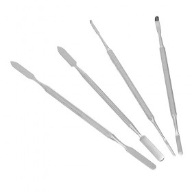 FRCOLOR Lot de 12 couteaux à palette - Accessoires de manucure - Accessoires de nail art - Outil de mélange cosmétique - Outi