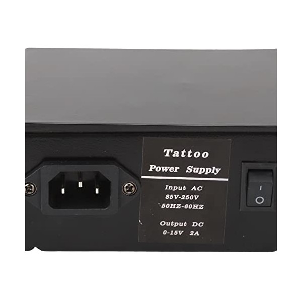 Boîte dalimentation de Tatouage, Alliage 85-250 V Kits dalimentation de Tatouage à Dissipation Thermique Professionnelle Te