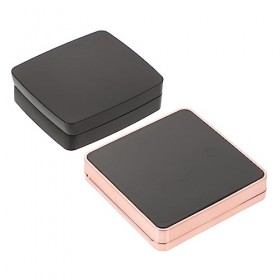 FOMIYES 6 Pièces Boîte De Houppette Trousse De Toilette BB Coussin Cas Caisse De Fondation Vide Récipient à Poudre Housses De