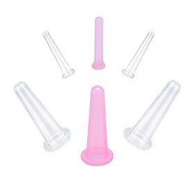 Ventouses Anti Rides Visage Set Silicone Set Ventouses Pour Le Visage Massage Silicone Naturel Soin La Peau Outil Pour Le Mas