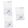 minkissy 5 Boîtes De Cils Naturels Bricolage Extension De Cils Pour Cils D Mariage Filles Clusters Fournitures Accessoires Ma