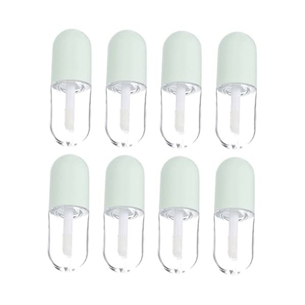POPETPOP 40 Pièces Tube De Brillant à Lèvres Capsule Lèvre Vide En Vrac Tubes Vides Transparents Base De Brillant à Lèvres Ma