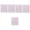 POPETPOP 25 Paires Faux Cils Colorés Faux Cils Réutilisables Faux Cils Arc-en-ciel Faux Cils 5d Cils Supérieurs Inférieurs Lo