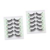 POPETPOP 25 Paires Faux Cils Colorés Cils De Couleur Vison Extensions De Cils De Couleur Extension De Cils Demi-cils Cils Dh