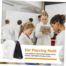DOITOOL 1 Ensemble Modèle DOreille En Silicone Imitation Moules En Silicone DOreille Réelle Outil De Perçage DOreille Outi