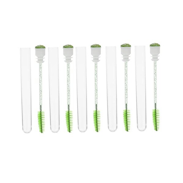 Ipetboom 30 Pièces Brosse Mascara Diamant Brosse à Bobine Tube Et Brosse De Mascara Kit Peigne Brosse à Sourcils Maquillage M