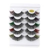 POPETPOP 25 Paires Faux Cils Faux Extensions De Cils Recourber Des Cils Moelleux Cils Réutilisables Naturels Maquillage Des C