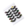 POPETPOP 25 Paires Faux Cils Faux Extensions De Cils Recourber Des Cils Moelleux Cils Réutilisables Naturels Maquillage Des C