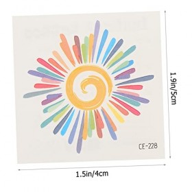 Beavorty 240 Pcs Autocollants Pour Le Visage Autocollants Autocollants Pour Le Corps Autocollants Fierté Fournitures De Blm D