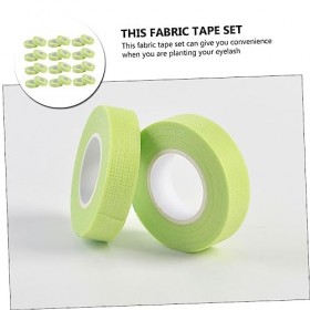 POPETPOP 24 Rouleaux Ruban Isolant Pour Cils Pour Les Cils Fouetter Bande Dextension De Cils Respirante Bande De Tissu Micro