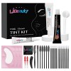 Kit de teinture pour cils et sourcils Libeauty dune durée de 8 semaines pour la coloration professionnelle des sourcils et d