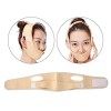 Ceinture pour le Visage, Sangle Amincissante pour le Visage Bande Anti-Rides de Levage Respirante à Double Menton Beige 2 
