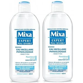 Mixa Expert Peau Sensible Eau Micellaire Physiologique 400 ml - Lot de 2