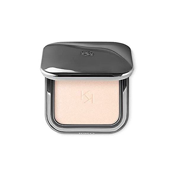 KIKO Milano Glow Fusion Powder Highlighter - 01 | Enlumineur Poudre Avec Résultat Modulable