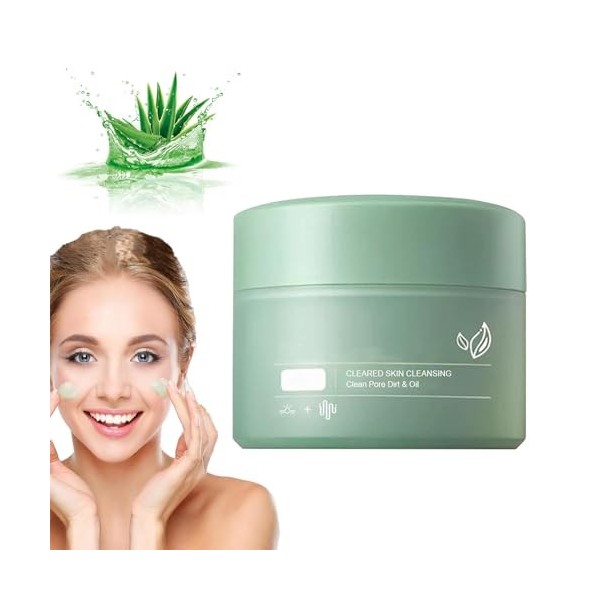 Color Correcting Cream,Color Correcting Treatment Cream,Anti Redness Green Concealer, Skin Cleansing-Clean Pore Dirt & Oil 3