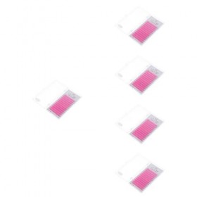 Angoily 5 Boîtes De Cils De Greffe De Couleur Extension De Cils Faux Cils Décoratifs Faux Cils Fluorescents 5D Faux Cils Cils