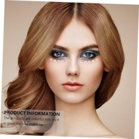 FRCOLOR 36 Feuilles De Cristaux Autocollants Pour Le Visage Jouets Pour Filles Autocollants À Paillettes Jouets Flash Autocol