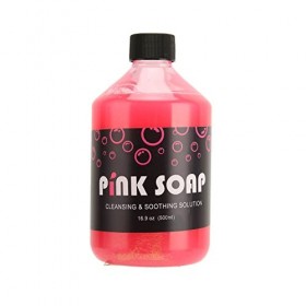 Savon de Tatouage Savon Non parfumé pour Soigner et Nettoyer les Tatouages ​​Piercings Savon Vert Liquide Pochoir Transfert d