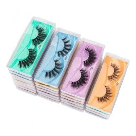UAMOU Cils yeux en vrac 10-200 paires de cils de vison épais faux cils maquillage naturel longs faux cils en vrac Cilios Chee
