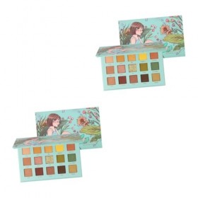 minkissy 2 Pièces Maquillage Fard À Paupières Fard À Paupières Durable Fard À Paupières Hautement Pigmenté Fard À Paupières C