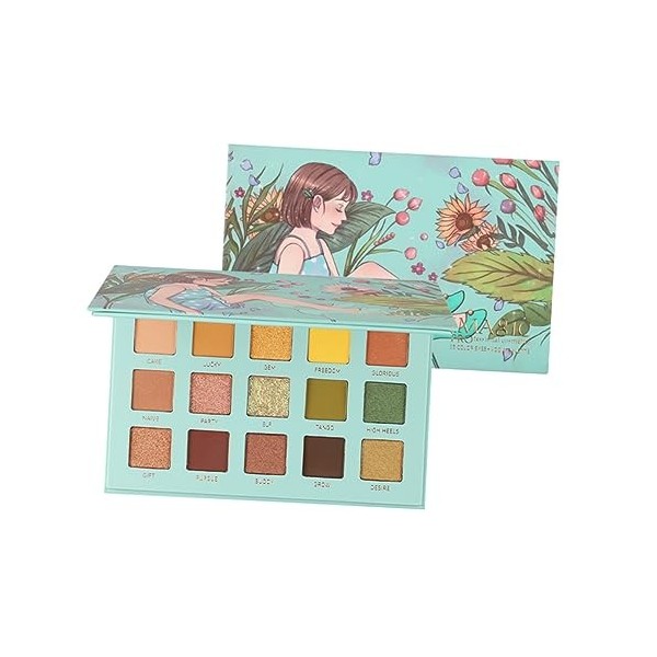 minkissy 2 Pièces Maquillage Fard À Paupières Fard À Paupières Durable Fard À Paupières Hautement Pigmenté Fard À Paupières C