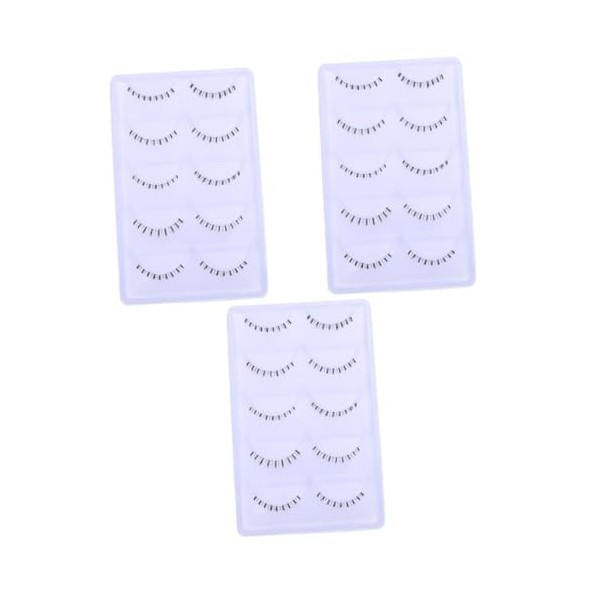 FRCOLOR 50 Paires De Cils Inférieurs Cils Naturels Cils Inférieurs Cils Inférieurs Faux Cils Inférieurs Faux Cils Cils Nature