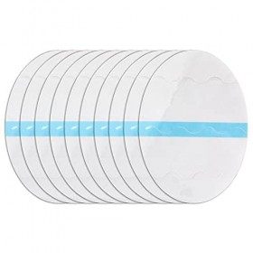 ZJchao Lot de 10 Coussinets Anti-Friction pour Cuisse Unisexe Jetables pour Genou et Mollet Anti-frottement, Autocollant Anti