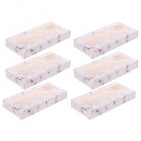 FRCOLOR Lot de 80 boîtes vides en papier pour faux cils - Pour femmes et filles - Blanc, blanc Blanc - 11PIF247502ZRRUGQR