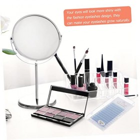 Angoily 5 Boîtes De Cils De Greffe De Couleur Cils DArt Extensions De Cils Colorées 5D Faux Cils Cils Denses Faux Cils Faux 