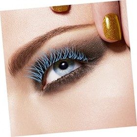 Angoily 5 Boîtes De Cils De Greffe De Couleur Faux Cils 3D Extensions De Cils Colorées Extensions De Cils Individuelles Cils 