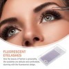 Angoily 5 Boîtes De Cils De Greffe De Couleur Faux Cils Cils Fluorescents Faux Cils Faux Cils Fluorescents 3D Faux Cils Maqui