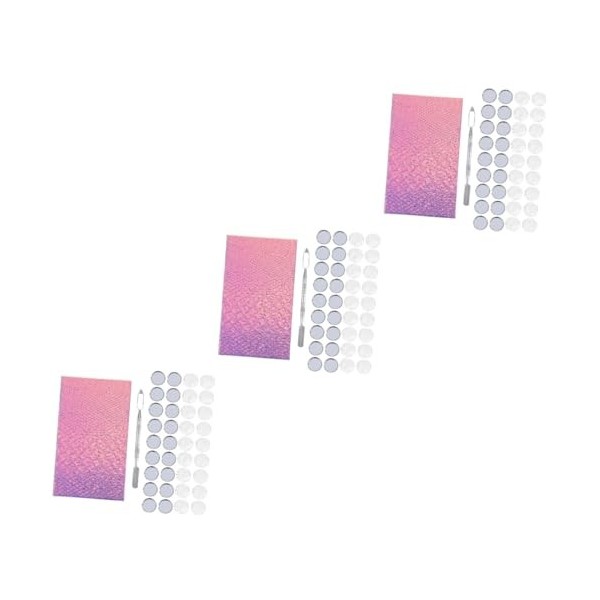 DOITOOL 2 Ensembles Boîte De Fard à Paupières De Maquillage Accessoires De Maquillage Palette De Fards à Paupières Trousse Co