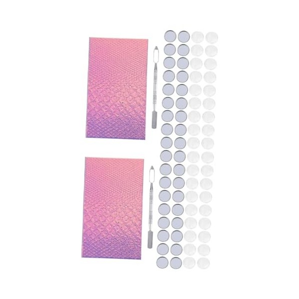 DOITOOL 2 Ensembles Boîte De Fard à Paupières De Maquillage Accessoires De Maquillage Palette De Fards à Paupières Trousse Co