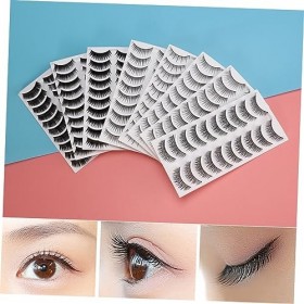 POPETPOP Ensemble De 160 Paires Faux Cils Maquillage Des Cils Extension De Cils Artificiel 3d Se Déployer