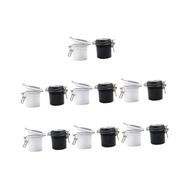 FRCOLOR 4 Pièces Réservoir De Stockage De Colle Greffer Des Cas De Colle à Cils Étui De Rangement Pour Colle à Cils Pots De C