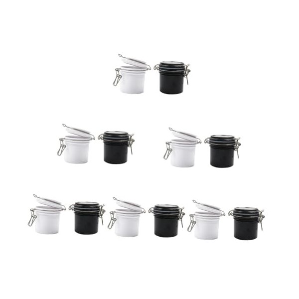 FRCOLOR 4 Pièces Réservoir De Stockage De Colle Greffer Des Cas De Colle à Cils Étui De Rangement Pour Colle à Cils Pots De C