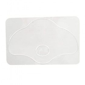 Patch de ventre en silicone, patch de corps en silicone à absorption facile lavable réutilisable pour les soins de la peau