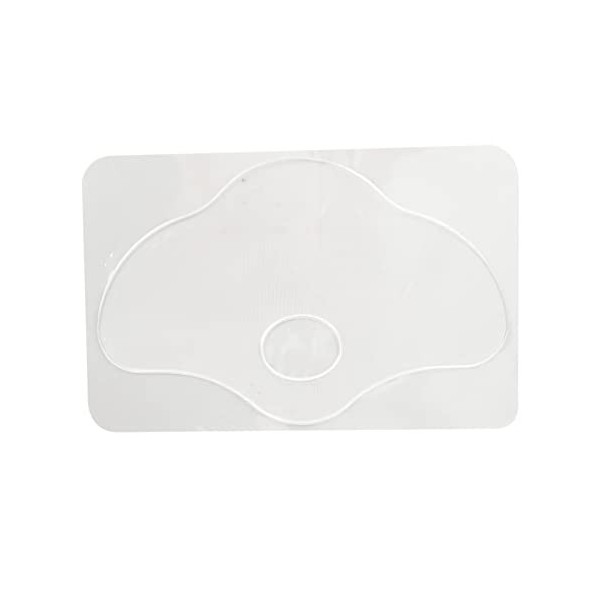 Patch de ventre en silicone, patch de corps en silicone à absorption facile lavable réutilisable pour les soins de la peau