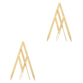 POPETPOP 5 Pièces Échelle De Deuxième Génération Règle En Acier Inoxydable Règles De Mesure Des Sourcils Règle à Sourcils Ave