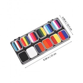 DOITOOL Kit De Maquillage 1 Ensemble Couche De Finition Peinture Pour Le Visage Kit Activé À LEau Sac À Cosmétiques Peint Po