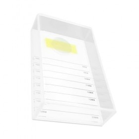 FRCOLOR 2 Pièces Boîte De Rangement Pour Les Cils Plaque De Rangement Des Cils Porte-cils Adhésif Coussinets Dextension De C