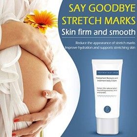 KISSION Crème Contre les Vergetures Pour la Grossesse, Réparation Après laccouchement Réparation de la Cicatrice Slack Line 