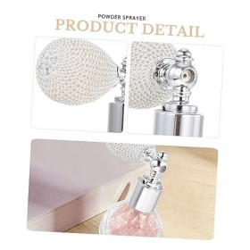 FRCOLOR 3 Pièces Poudre Dairbag De Corps Pulvérisateur De Poudre Pour Le Visage Parfums De Voyage Pour Femmes Surligneur Pou