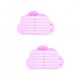 FOMIYES 2 Pièces Planche De Greffage De Cils Conception Magnétique Palette De Cils Joli Porte-Cils Plateaux De Cils Pour Exte