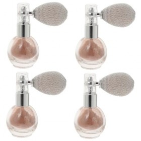 FRCOLOR 4 Pièces Pulvérisation De Poudre Pour Le Corps Paillettes Pour Le Corps Pour Les Femmes Vaporisateur Scintillant Maqu