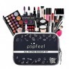 Kit de maquillage pour femme Kit complet, kit de maquillage polyvalent Ensemble-cadeau de maquillage tout-en-un Kit de démarr